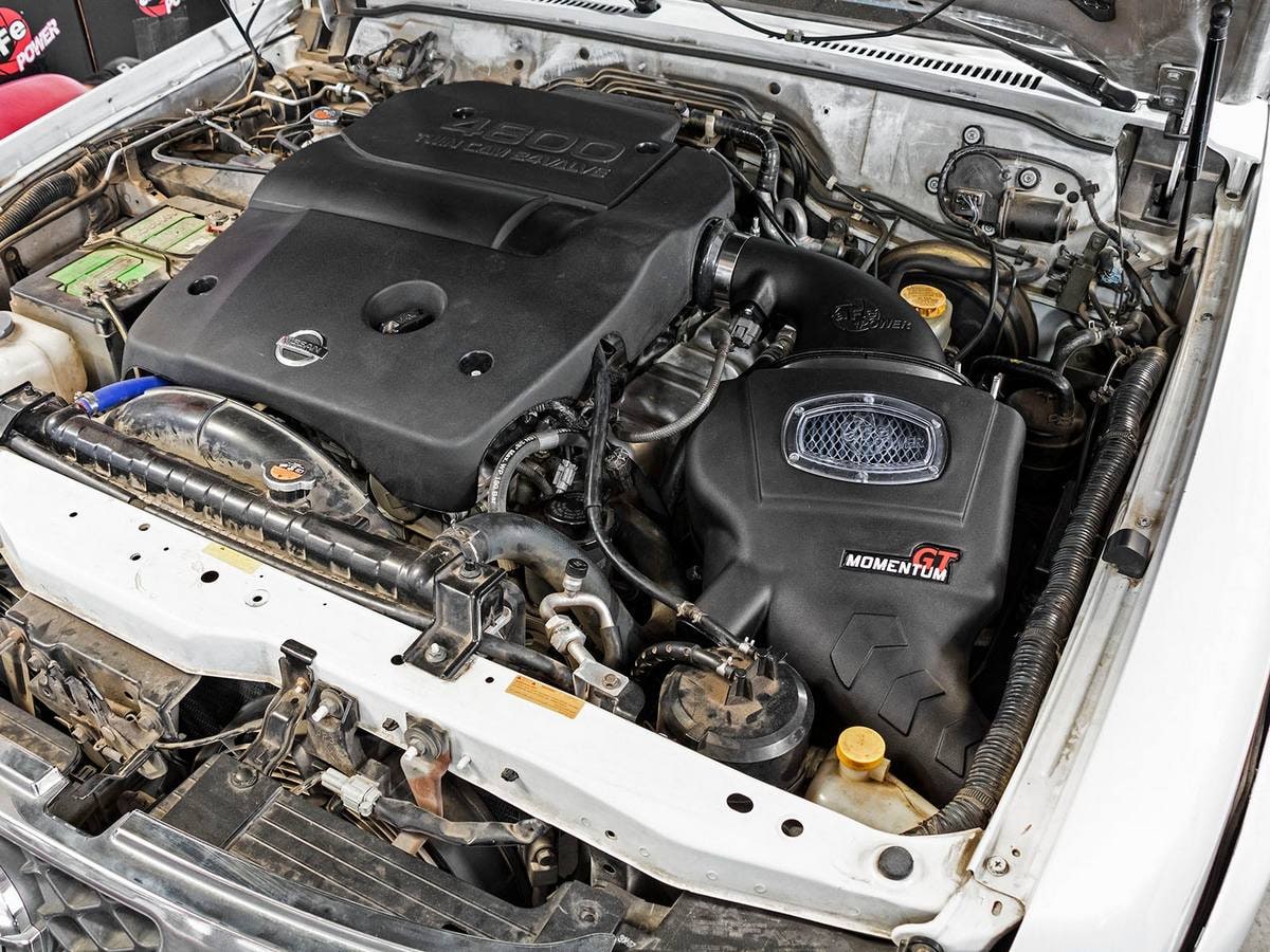 Система холодного впуска Momentum GT, с фильтром Pro 5R для Nissan Patrol (Y61) 2001–2016 L6-4.8L (non-US), AFE Power — фото 2