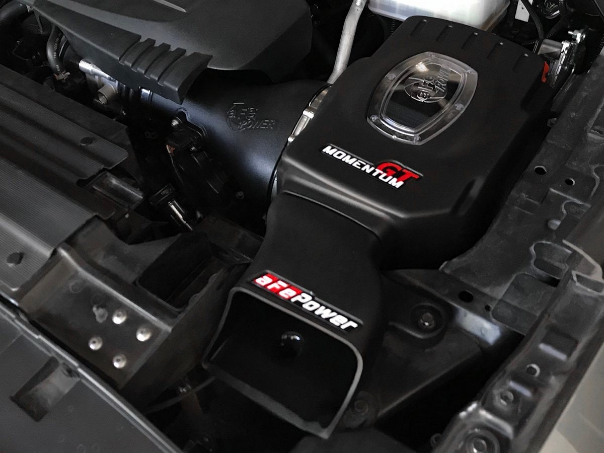 Система холодного впуска Momentum GT, с фильтром Pro 5R для Nissan Titan 2017–2024 V8-5.6L, AFE Power — фото 3