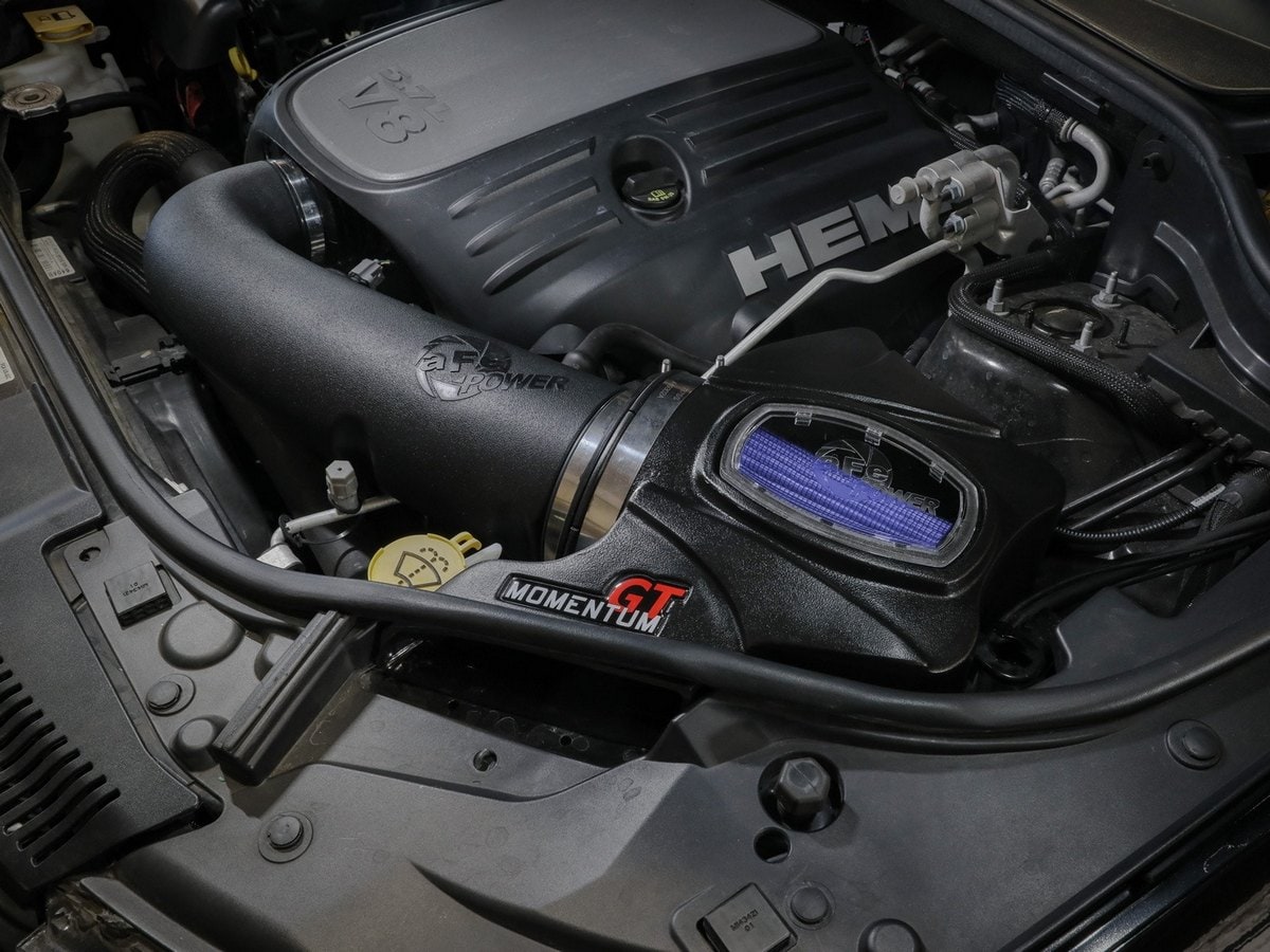 Система холодного впуска Momentum GT, с фильтром Pro 5R для Jeep Grand Cherokee (WK2) 2011–2021/Dodge Durango 2011–2026 V8-5.7L HEMI, AFE Power — фото 3