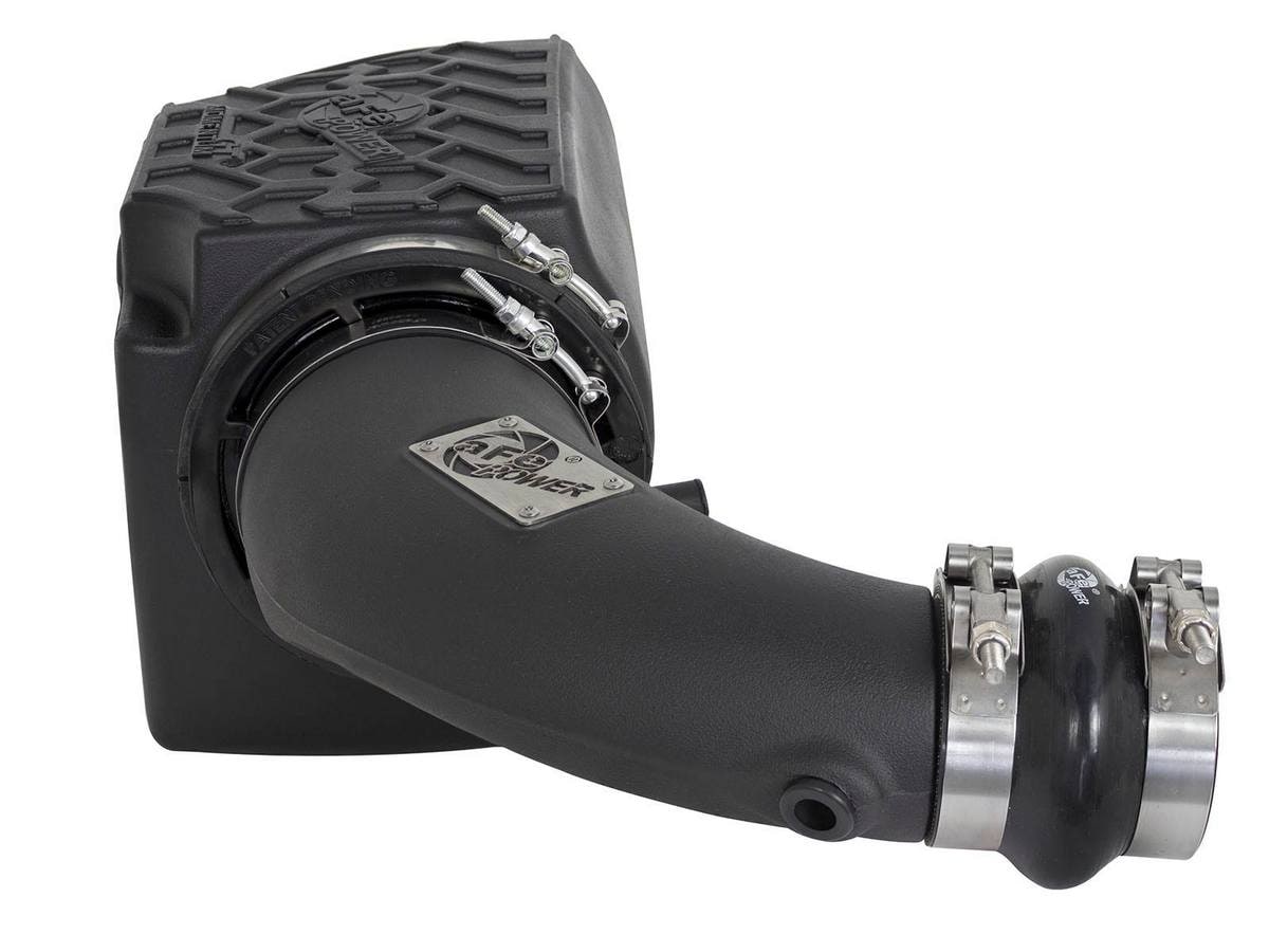 Система холодного впуска Momentum GT, с фильтром Pro 5R для Jeep Wrangler (JK) 2007–2011 V6-3.8L w/ Mechanical Fan, AFE Power — фото 4