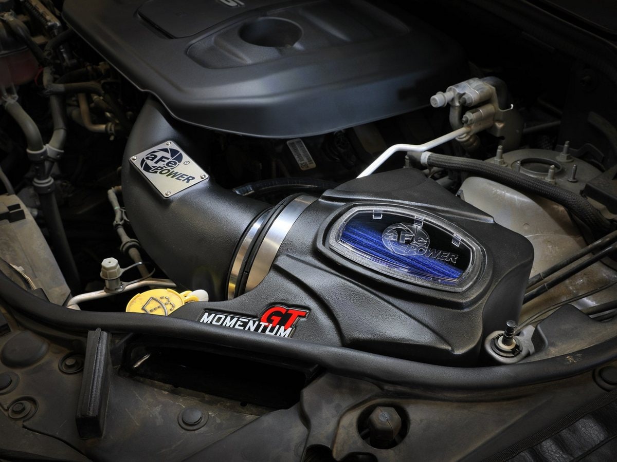Система холодного впуска Momentum GT, с фильтром Pro 5R для Jeep Grand Cherokee (WK2)/Dodge Durango 2016–2026 V6-3.6L, AFE Power — фото 2