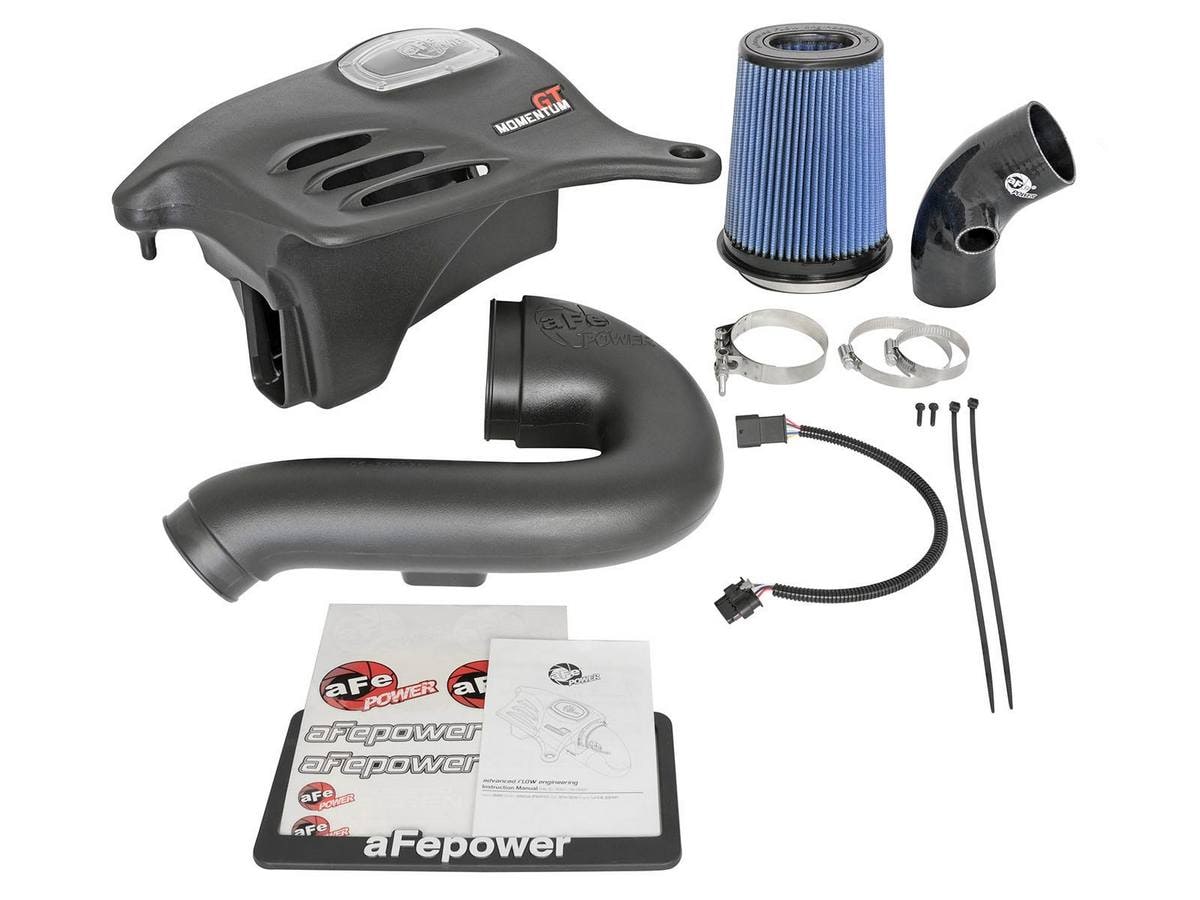 Система холодного впуска Momentum GT, с фильтром Pro 5R для BMW 328d (F30/31) 2014–2018 L4-2.0L (td) N47, AFE Power — фото 6