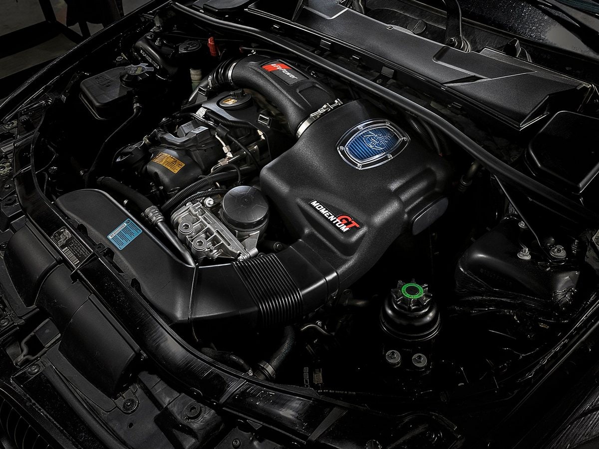Система холодного впуска Momentum GT, с фильтром Pro 5R для BMW 135i (E82/88)/335i (E90/92/93) 2011–2013 X1 (E84) 2013–2015 L6-3.0L (t) N55, AFE Power — фото 3
