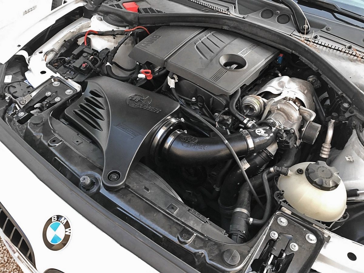 Система холодного впуска Momentum GT, с фильтром Pro 5R для BMW 116i/118i (F20/F21) 2011–2015 L4-1.6L (t) N13 (non-US), AFE Power — фото 3