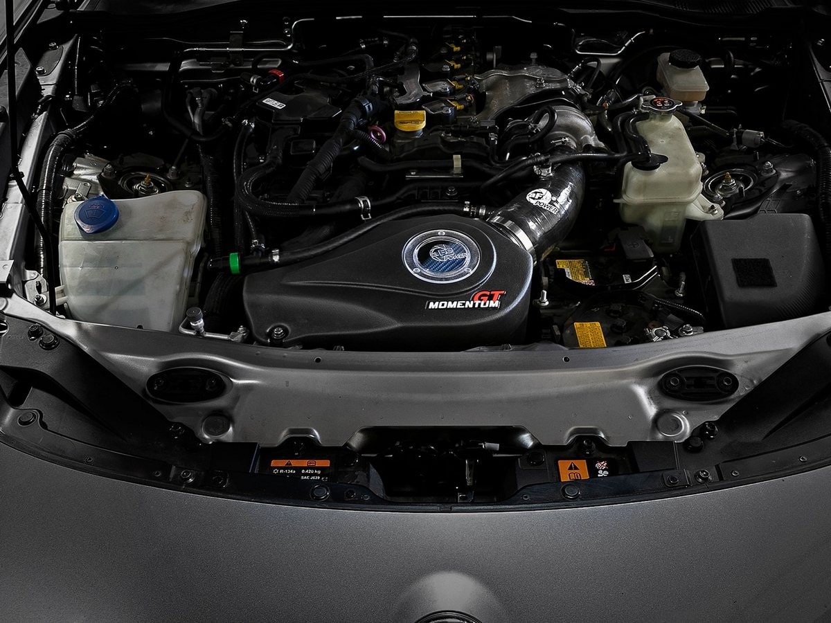 Система холодного впуска Momentum GT, с фильтром Pro 5R для FIAT 124 Spider 2017–2020 L4-1.4L (t), AFE Power — фото 3