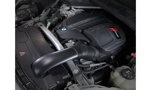 Система холодного впуска Magnum FORCE Stage-2 Si, с фильтром Pro DRY S для BMW X5/ X6 2011–2019 3.0L (t) N55, AFE Power — фото 3