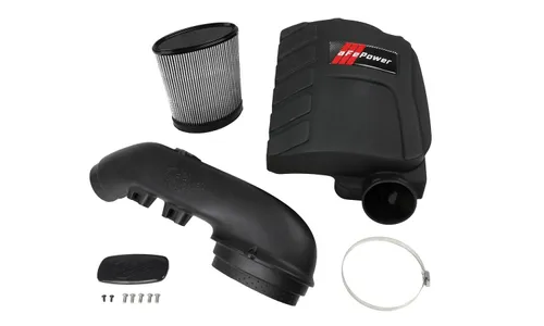 Система холодного впуска Magnum FORCE Stage-2 Si, с фильтром Pro DRY S для BMW X5/ X6 2011–2019 3.0L (t) N55, AFE Power — фото 4