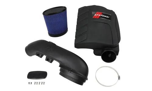 Система холодного впуска Magnum FORCE Stage-2 Si, с фильтром Pro 5R для BMW X5/ X6 2011–2019 3.0L (t) N55, AFE Power — фото 4