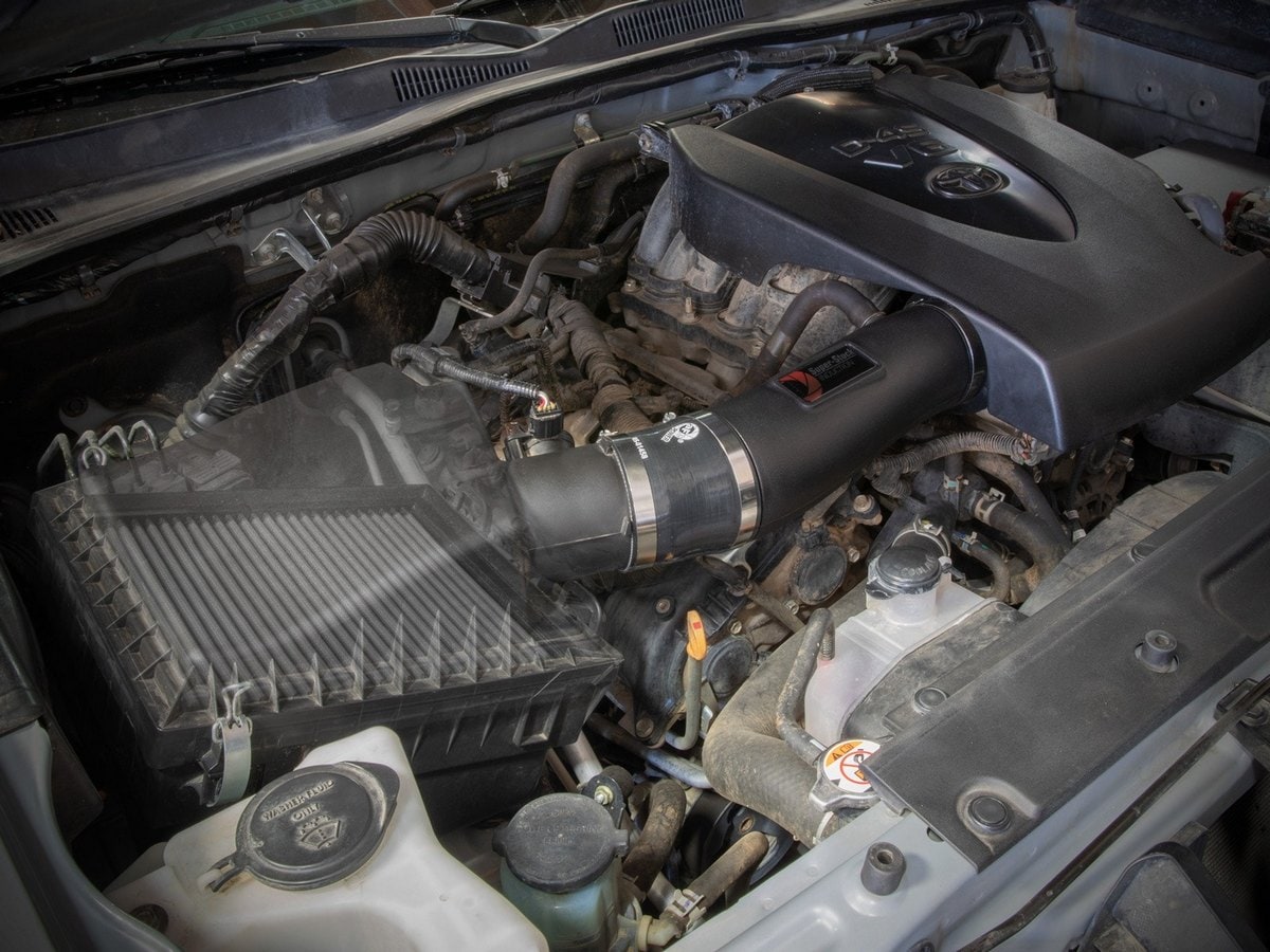 Система впуска Super Stock, с фильтром Pro DRY S для Toyota Tacoma 2016–2023 V6-3.5L, AFE Power — фото 2
