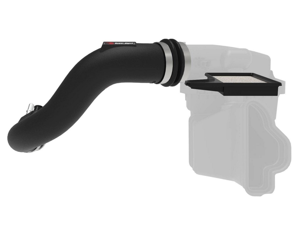 Система впуска Super Stock, с фильтром Pro DRY S для Ford Mustang 2015–2023 L4-2.3L (t), AFE Power — фото 5