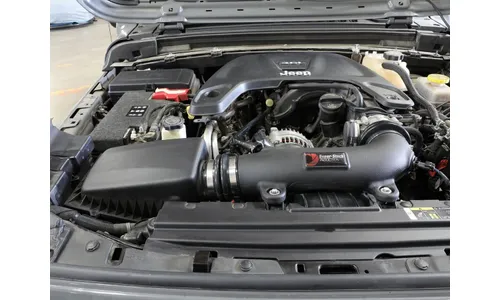Система впуска Super Stock, с фильтром Pro DRY S для Jeep Wrangler (JL)/Gladiator (JT) 2018–2026 V6-3.6L, AFE Power — фото 3