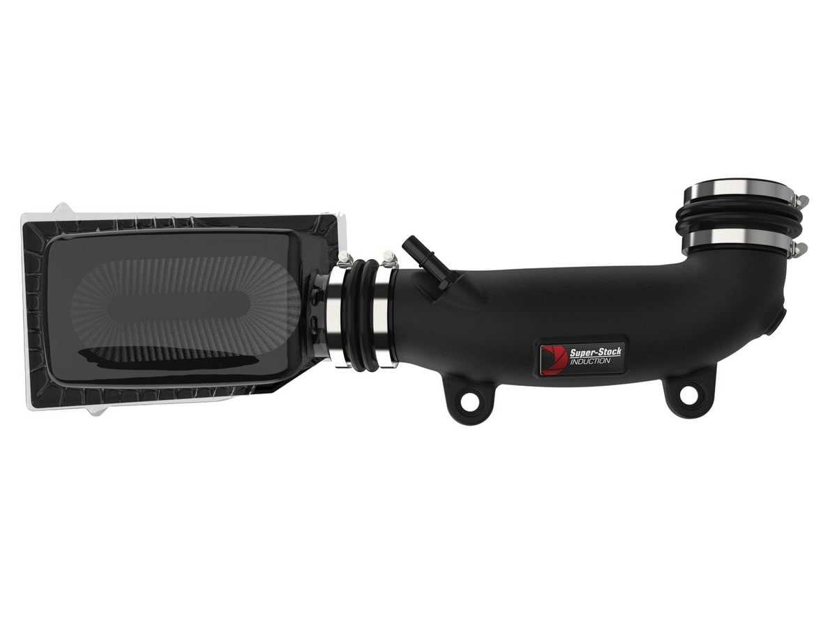 Система впуска Super Stock, с фильтром Pro DRY S для Jeep Wrangler (JL)/Gladiator (JT) 2018–2026 V6-3.6L, AFE Power — фото 6