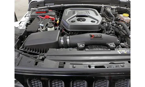 Система впуска Super Stock, с фильтром Pro 5R для Jeep Wrangler (JL) 2018–2023 L4-2.0L (t), AFE Power — фото 3