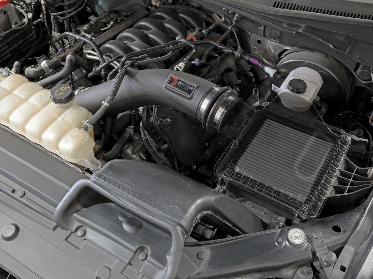 Система впуска Super Stock, с фильтром Pro DRY S для Ford F-150 2015–2020 V8-5.0L, AFE Power — фото 3