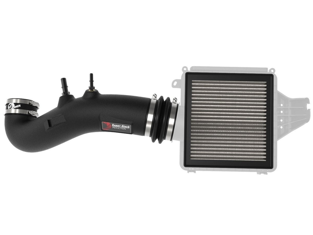 Система впуска Super Stock, с фильтром Pro DRY S для Ford F-150 2015–2020 V8-5.0L, AFE Power — фото 6