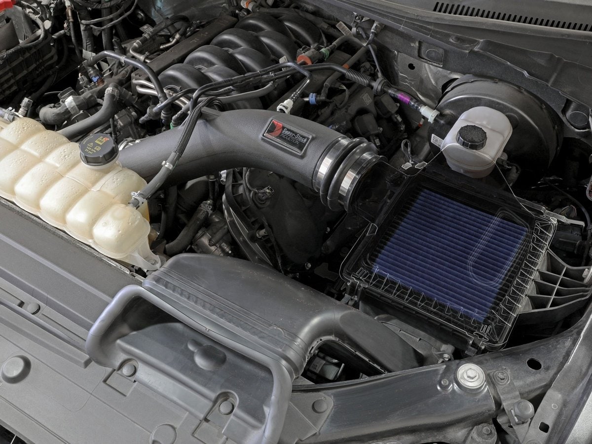 Система впуска Super Stock, с фильтром Pro 5R для Ford F-150 2015–2020 V8-5.0L, AFE Power — фото 3