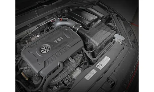 Система впуска Super Stock, с фильтром Pro DRY S для Volkswagen GTI (MKVII) 2015–2021 L4-2.0L (t), AFE Power — фото 2