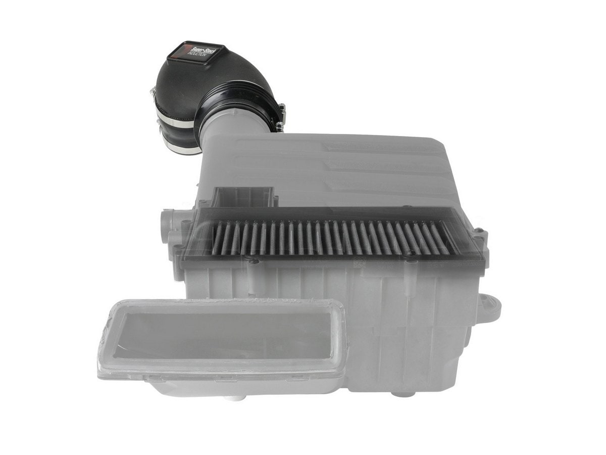 Система впуска Super Stock, с фильтром Pro DRY S для Volkswagen GTI (MKVII) 2015–2021 L4-2.0L (t), AFE Power — фото 5
