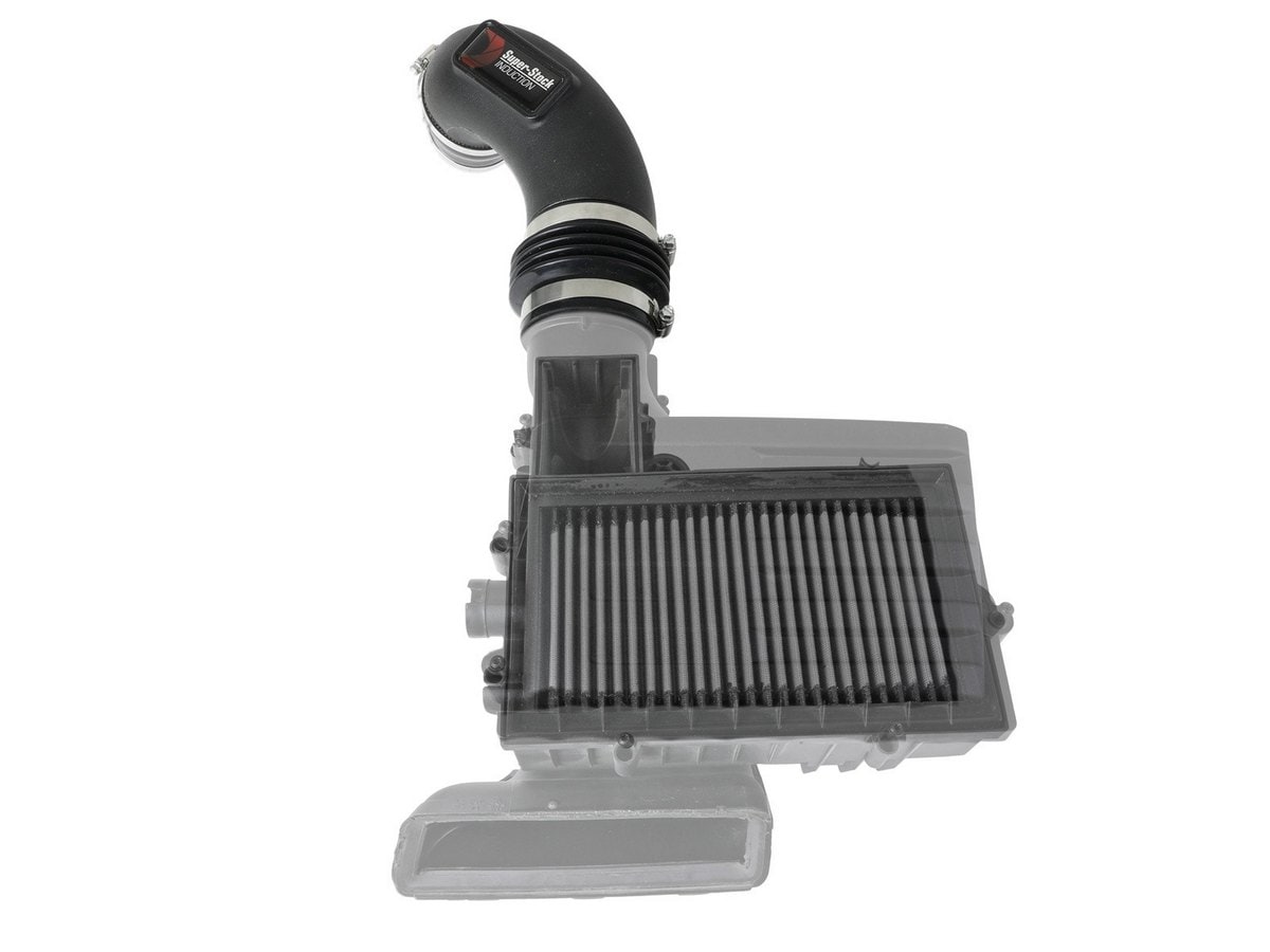 Система впуска Super Stock, с фильтром Pro DRY S для Volkswagen GTI (MKVII) 2015–2021 L4-2.0L (t), AFE Power — фото 6