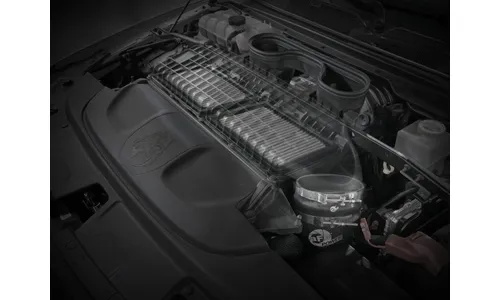Система впуска Super Stock из углепластика, с фильтрами Pro DRY S для RAM 1500 TRX 2021–2024 V8-6.2L (sc), AFE Power — фото 2