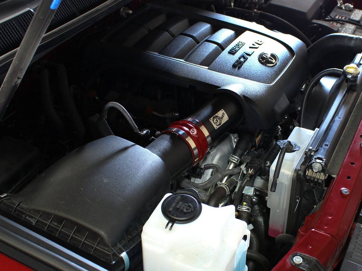 Система впуска Super Stock, с фильтром Pro DRY S для Toyota Tundra 2007–2013 V8-4.6L/5.7L, AFE Power — фото 5