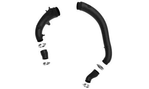 Входной патрубок турбокомпрессора, чёрный для Ford F-150 2024–2026 V6-2.7L (tt), AFE Power — фото 2