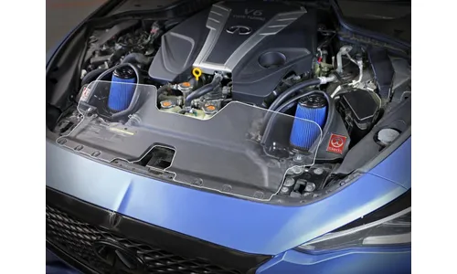Система холодного впуска Takeda Stage-2, с фильтрами Pro 5R для Infiniti Q50/Q60 2016–2024 V6-3.0L (tt), AFE Power — фото 3