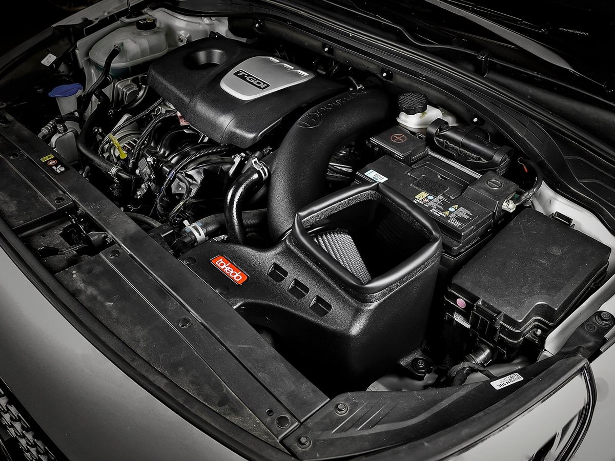 Система холодного впуска Takeda Stage-2, с фильтром Pro DRY S для Hyundai Elantra GT 2018–2020/Veloster 2019–2021/Kia Forte GT 2019–2024 L4-1.6L (t), AFE Power — фото 3
