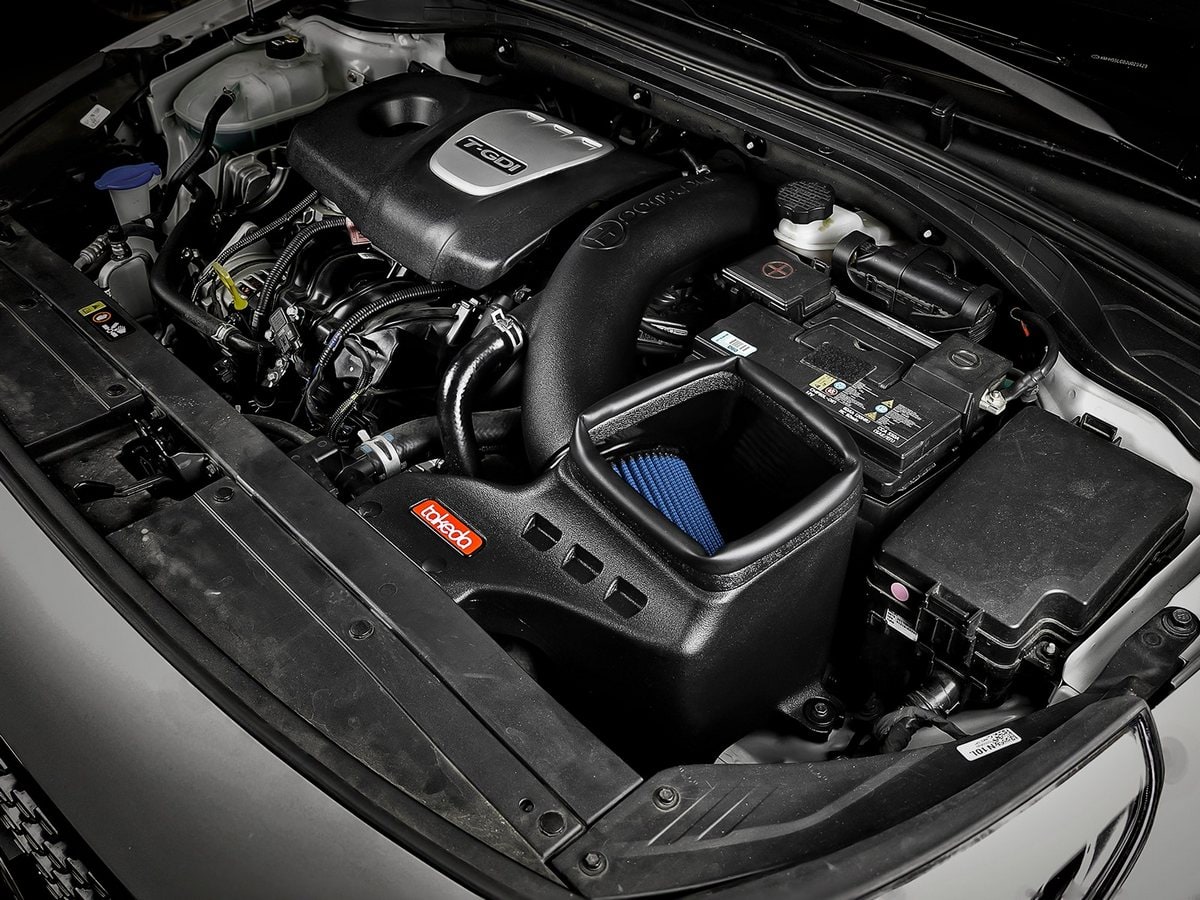 Система холодного впуска Takeda Stage-2, с фильтром Pro 5R для Hyundai Elantra GT 2018–2020/Veloster 2019–2021/Kia Forte GT 2019–2024 L4-1.6L (t), AFE Power — фото 3