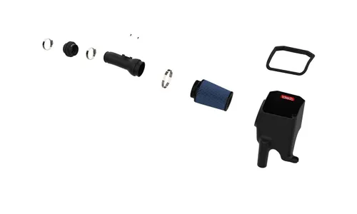 Система холодного впуска Takeda Stage-2, с фильтром Pro 5R для Honda Civic 2016–2021 L4-1.5L (t), AFE Power — фото 2