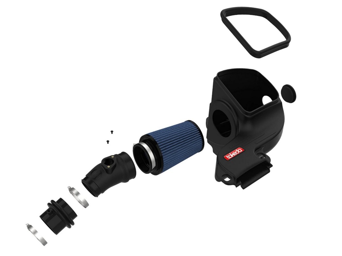 Система холодного впуска Takeda Stage-2, с фильтром Pro 5R для Mazda 3 2014–2018 L4-2.5L, AFE Power — фото 2