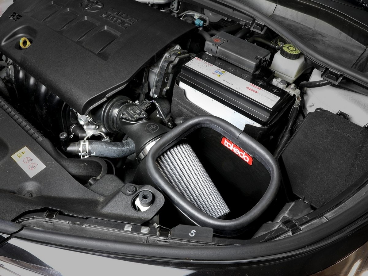Система холодного впуска Takeda Stage-2, с фильтром Pro DRY S для Toyota C-HR 2017–2022 L4-2.0L, AFE Power — фото 3