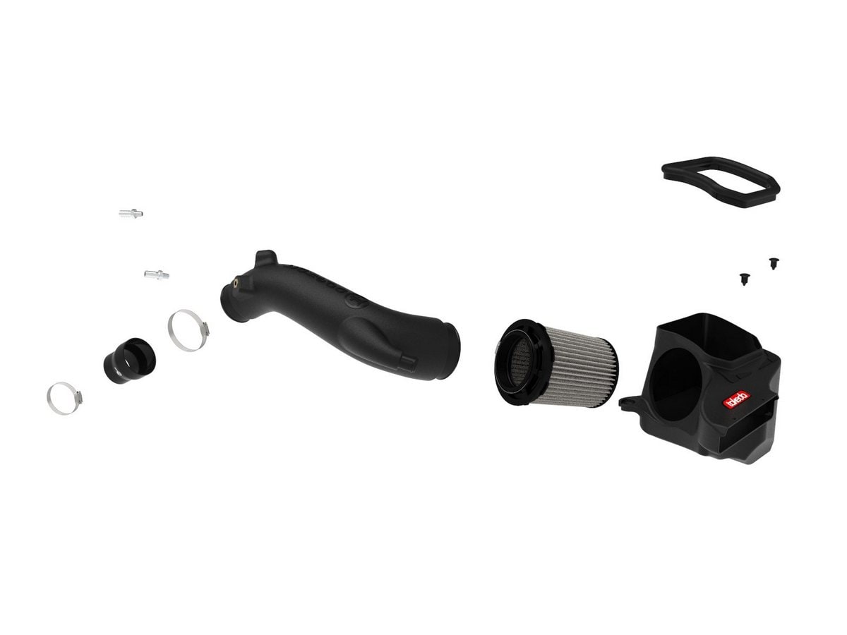 Система холодного впуска Takeda Stage-2, с фильтром Pro DRY S для Hyundai Veloster N 2019–2022 L4-2.0L (t), AFE Power — фото 2
