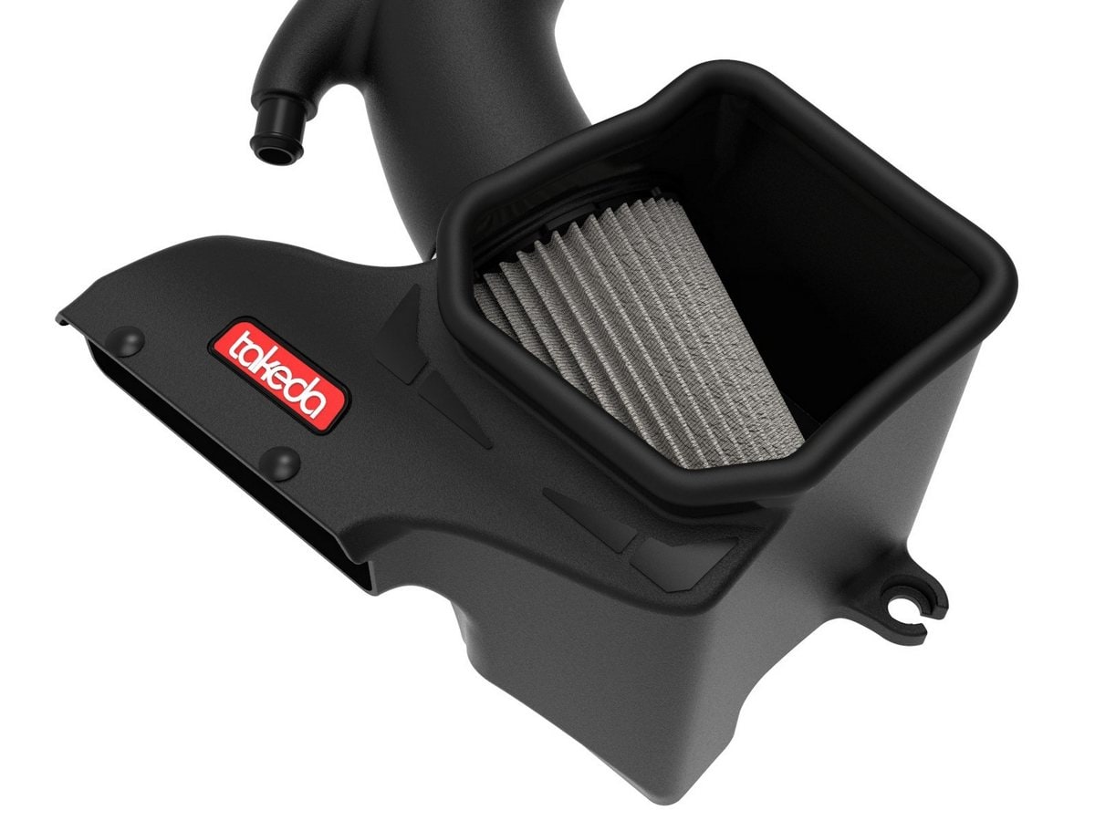 Система холодного впуска Takeda Stage-2, с фильтром Pro DRY S для Hyundai Veloster N 2019–2022 L4-2.0L (t), AFE Power — фото 7