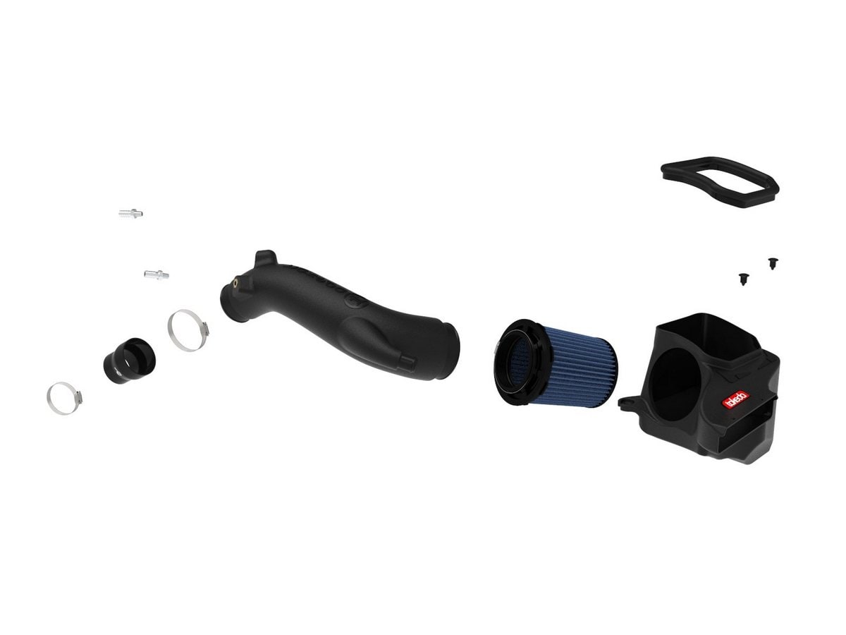 Система холодного впуска Takeda Stage-2, с фильтром Pro 5R для Hyundai Veloster N 2019–2022 L4-2.0L (t), AFE Power — фото 2