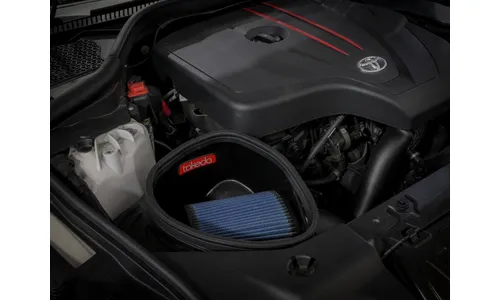 Система холодного впуска Takeda Stage-2, с фильтром Pro 5R для Toyota GR Supra (A90) 2021–2024 L4-2.0L (t), AFE Power — фото 3