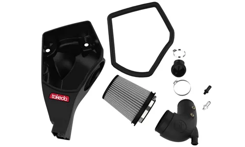 Система холодного впуска Takeda Stage-2, с фильтром Pro DRY S для Kia Stinger 2018–2021 L4-2.0L (t), AFE Power — фото 2