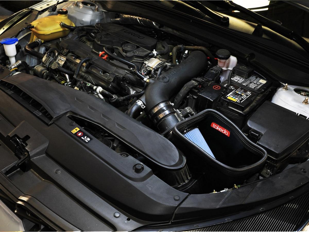 Система холодного впуска Takeda Stage-2, с фильтром D2 Dura-Dry для Kia K5 2021–2024 L4-1.6L (t), AFE Power — фото 3