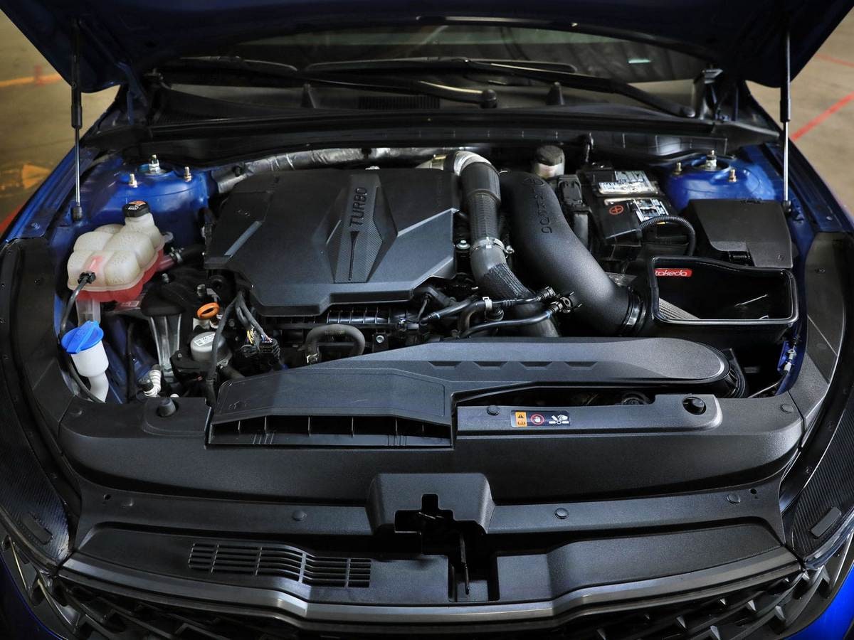 Система холодного впуска Takeda Stage-2, с фильтром Pro DRY S для Kia K5 GT 2021–2023 L4-2.5L (t), AFE Power — фото 4