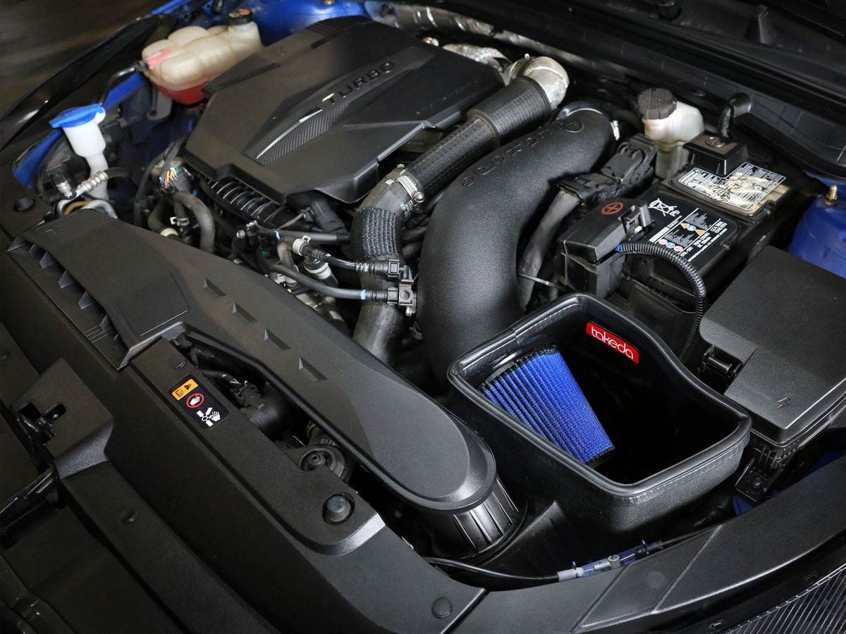 Система холодного впуска Takeda Stage-2, с фильтром Pro 5R для Kia K5 GT 2021–2023 L4-2.5L (t), AFE Power — фото 3