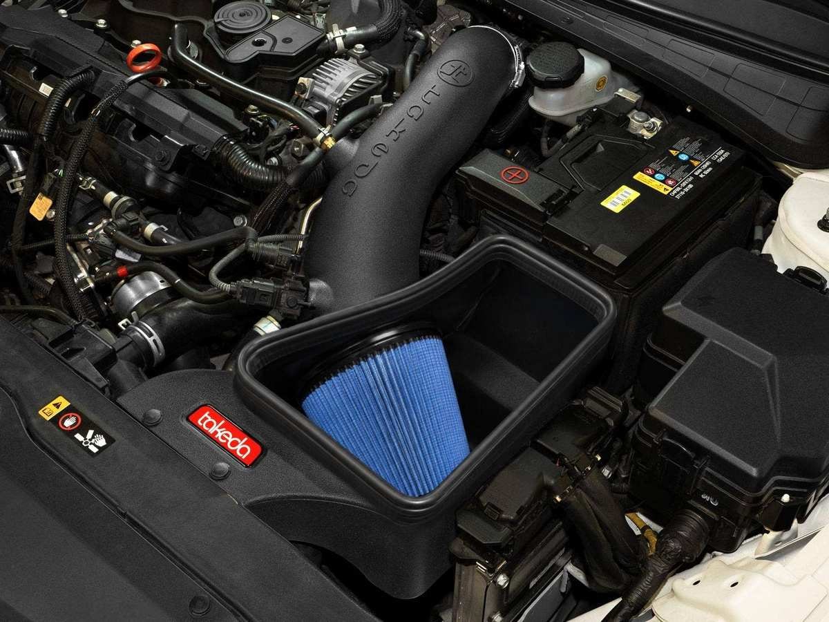Система холодного впуска Takeda Stage-2, с фильтром Pro 5R для Hyundai Elantra N Line 2021–2026/Kia K4 2025–2027 L4-1.6L (t), AFE Power — фото 3