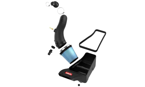 Система холодного впуска Takeda Stage-2, с фильтром D2 Dura-Dry для Hyundai Elantra N Line 2021–2026/Kia K4 2025–2027 L4-1.6L (t), AFE Power — фото 2