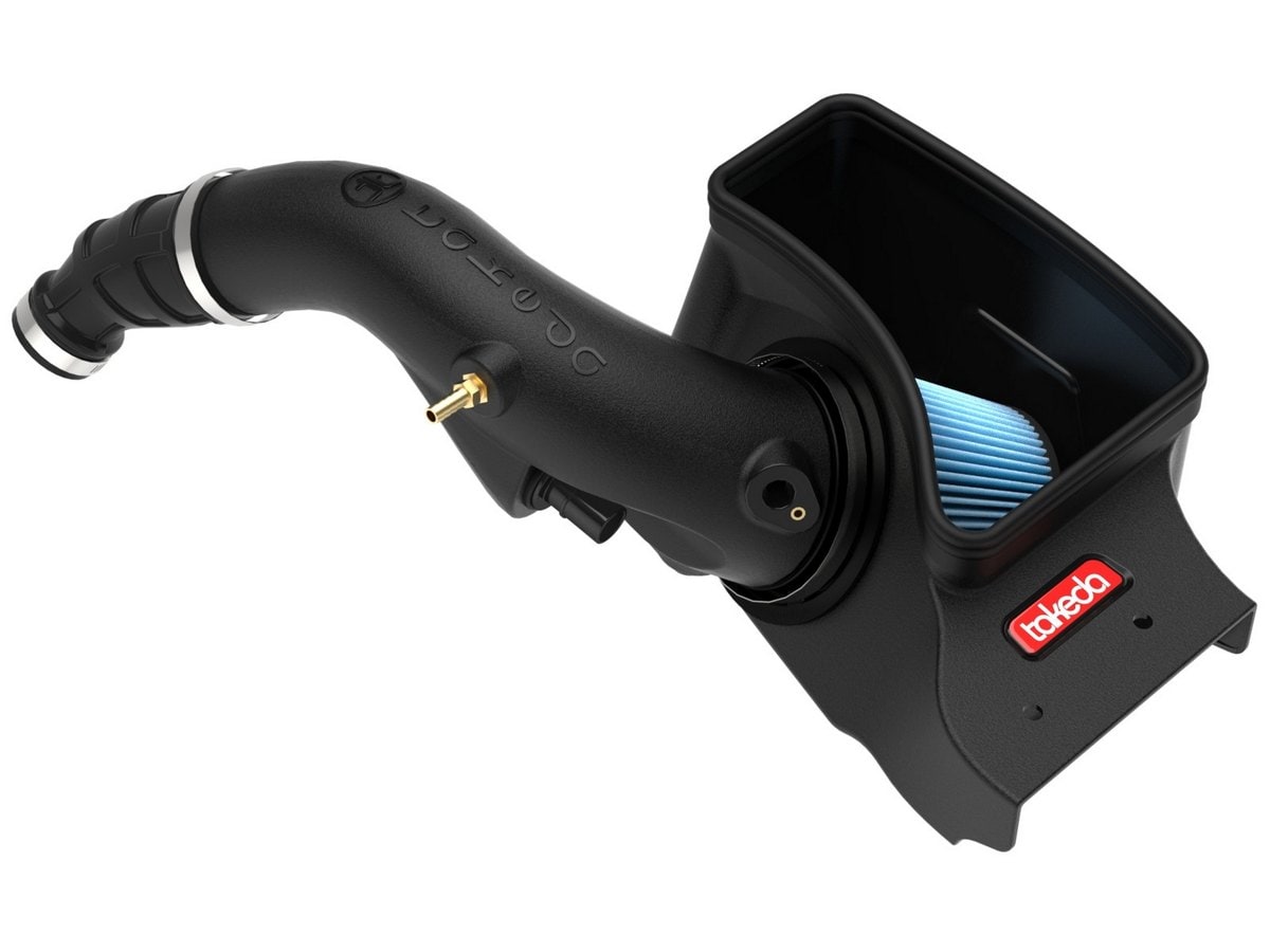 Система холодного впуска Takeda Stage-2, с фильтром D2 Dura-Dry для Hyundai Kona 2024–2027 L4-1.6L (t), AFE Power — фото 3