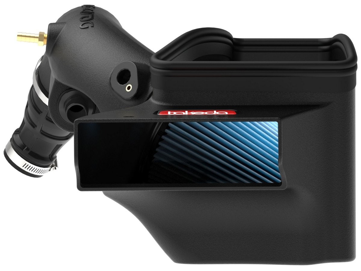 Система холодного впуска Takeda Stage-2, с фильтром D2 Dura-Dry для Hyundai Kona 2024–2027 L4-1.6L (t), AFE Power — фото 4