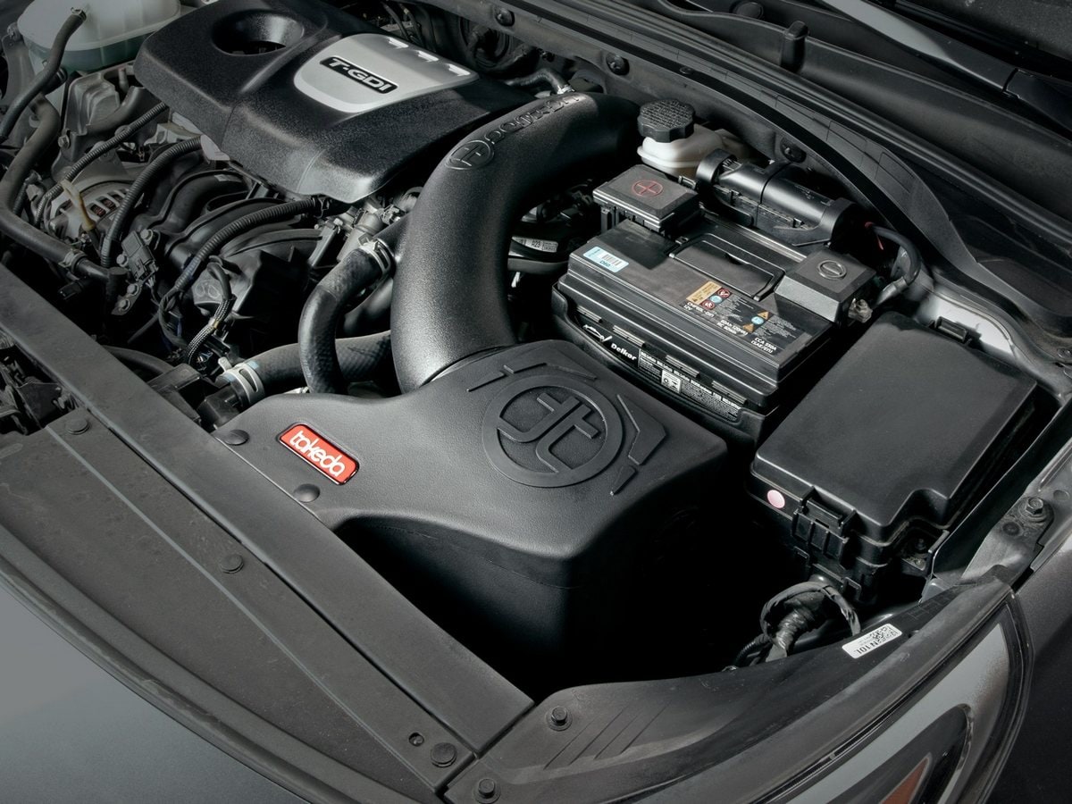 Система холодного впуска Takeda Momentum, с фильтром Pro 5R для Hyundai Elantra/Elantra GT/i30 2017–2024 /Veloster 2019–2021 L4-1.6L (t), AFE Power — фото 3