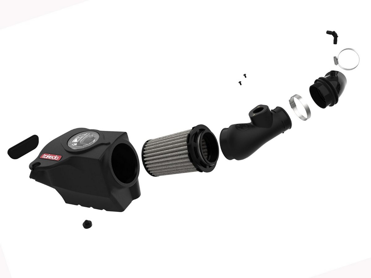 Система холодного впуска Takeda Momentum, с фильтром Pro DRY S для Mazda MX-5 Miata (ND) 2016–2026 L4-2.0L, AFE Power — фото 2