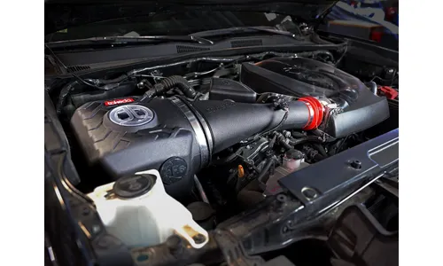 Система холодного впуска Takeda Momentum, с фильтром Pro 5R для Toyota Tacoma 2016–2023 V6-3.5L, AFE Power — фото 3