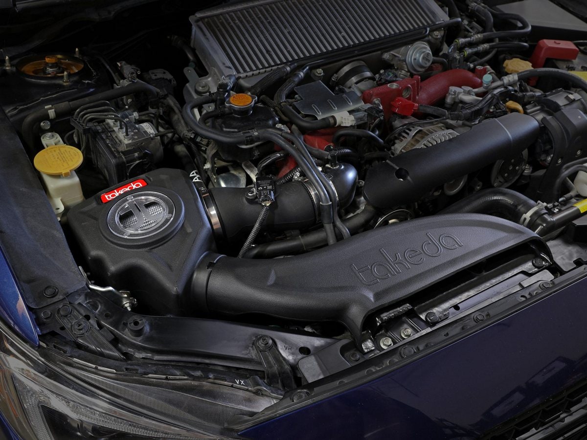 Система холодного впуска Takeda Momentum, с фильтром Pro DRY S для Subaru WRX STI 2018–2021 H4-2.5L (t), AFE Power — фото 3