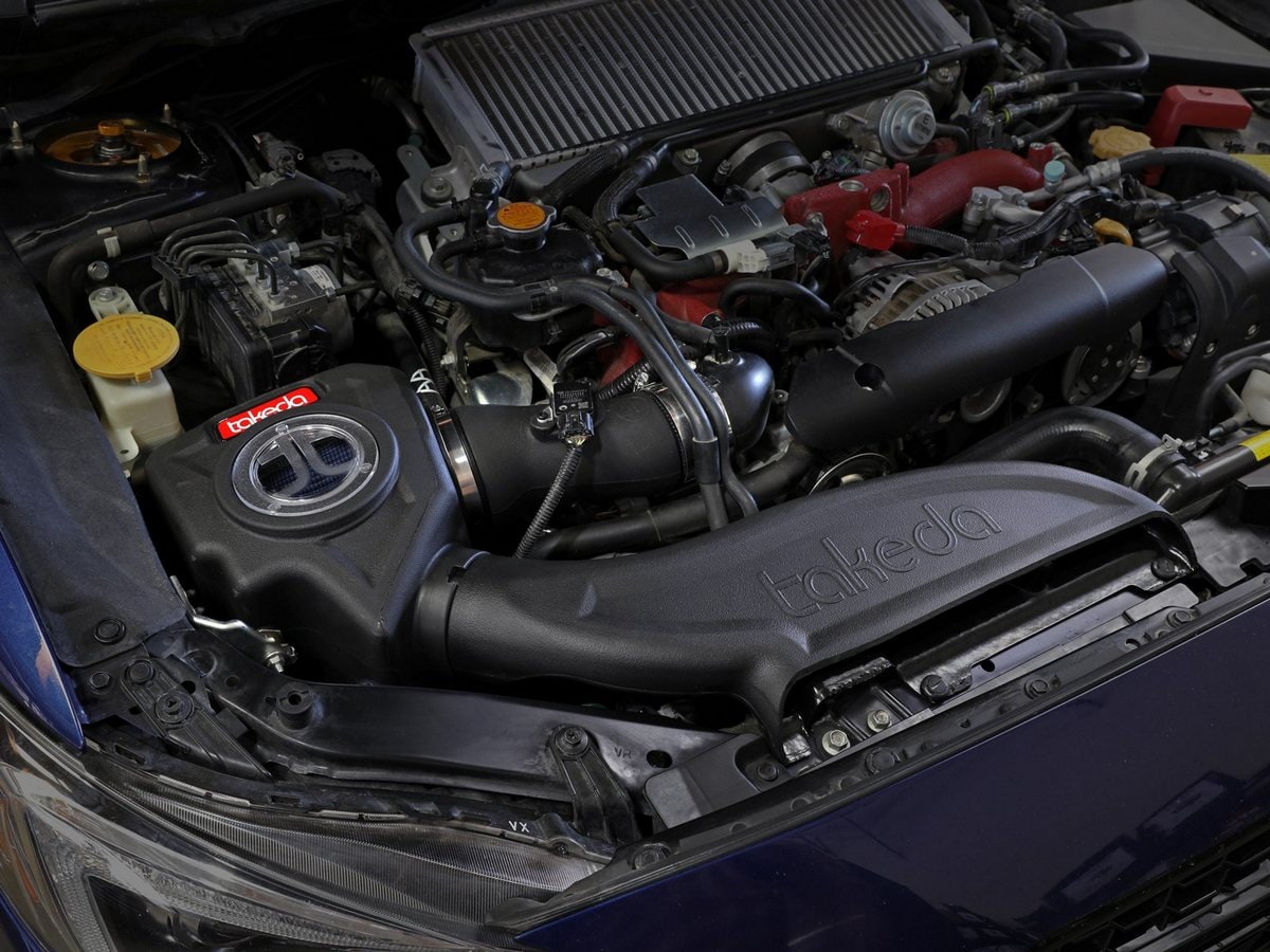 Система холодного впуска Takeda Momentum, с фильтром Pro 5R для Subaru WRX STI 2018–2021 H4-2.5L (t), AFE Power — фото 3