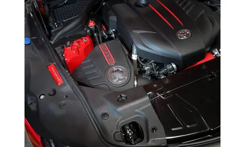 Система холодного впуска Takeda Momentum, с фильтром Pro DRY S для Toyota GR Supra (A90) 2020 L6-3.0L (t) B58, AFE Power — фото 3